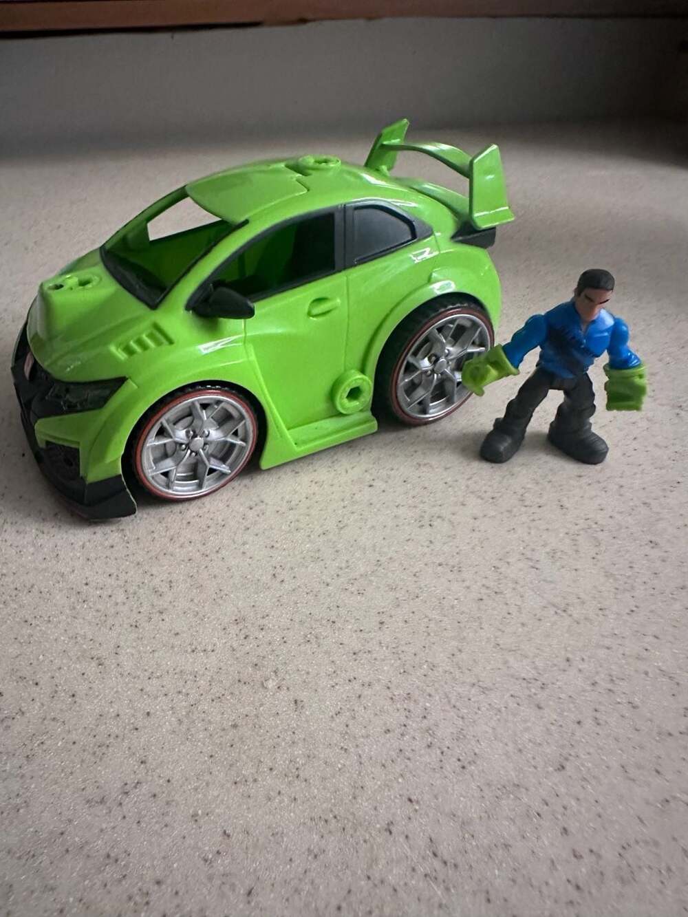 Tomy Honda Civic Type R Toy Car with Action Figure